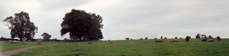 Long Meg Circle looking southwest