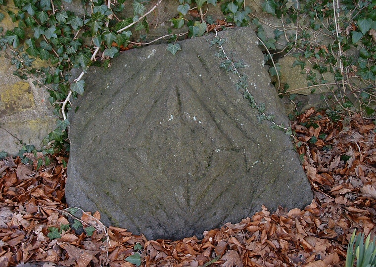 Adel Churchyard Incised Stone