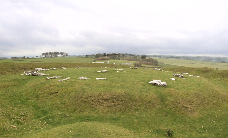 Arbor Low henge and circle