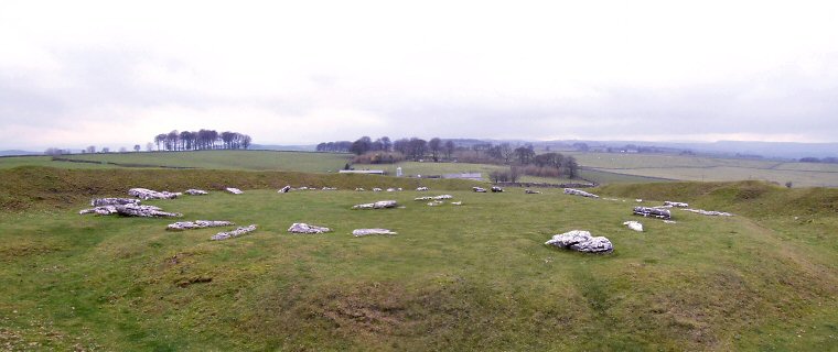 Arbor Low henge and circle