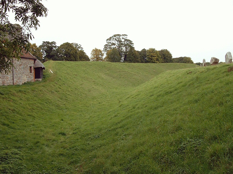 Avebury bank and ditch
