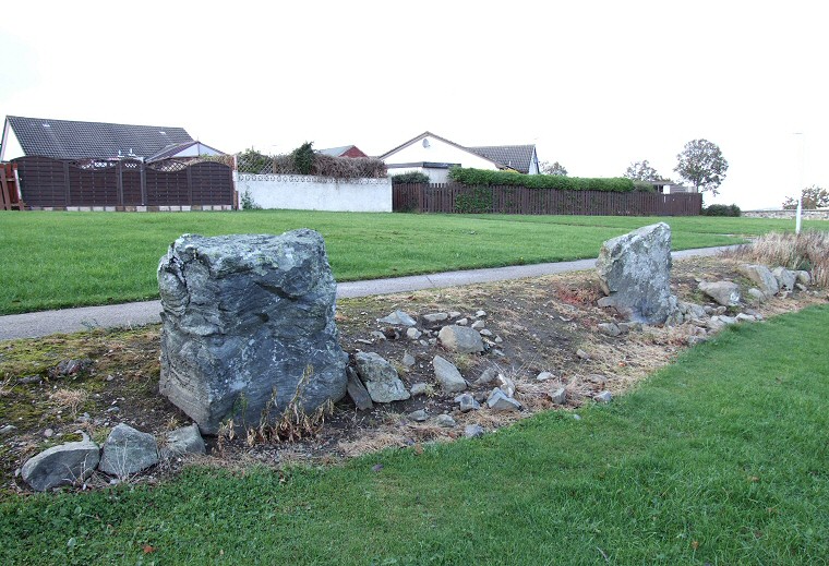 Pair of stones from Brandsbutt stone circle