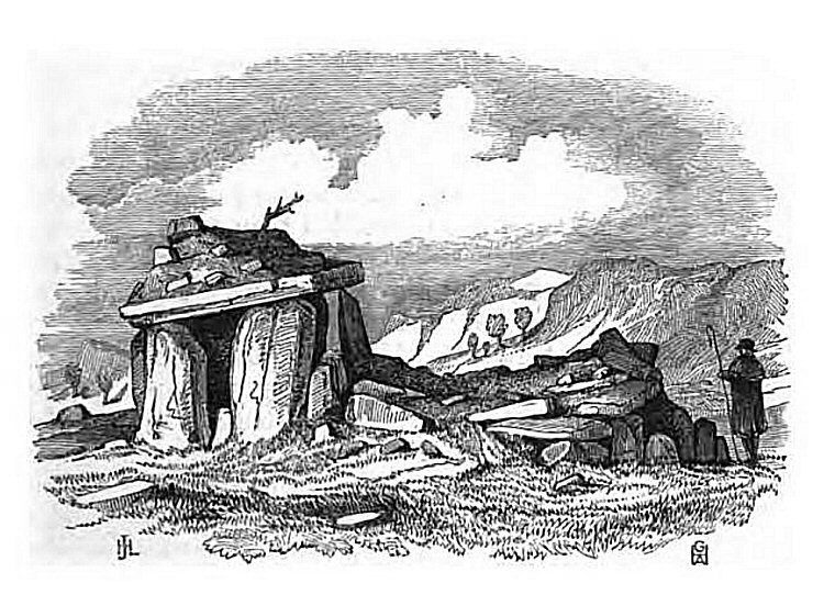 Bryn Celli Ddu engraving