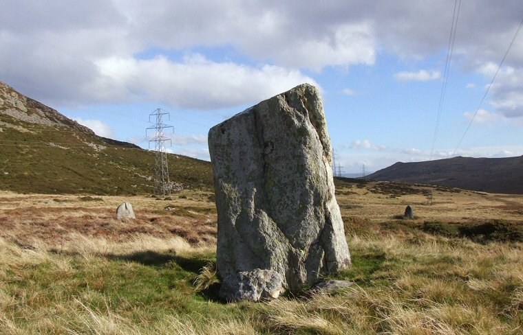 Bwlch y Ddeufaen - looking southeast