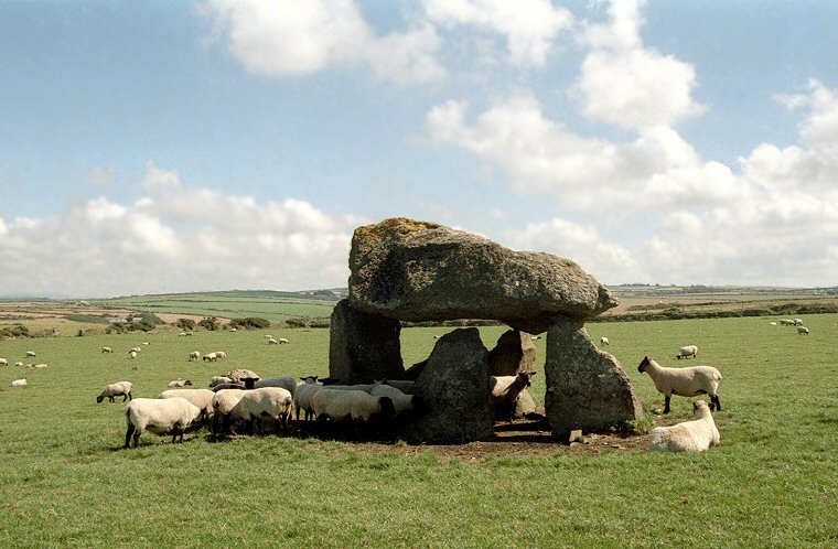 Carreg Samson looking roughly southeast