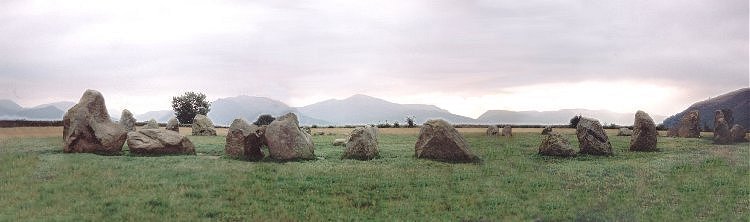 Castlerigg Circle Looking West