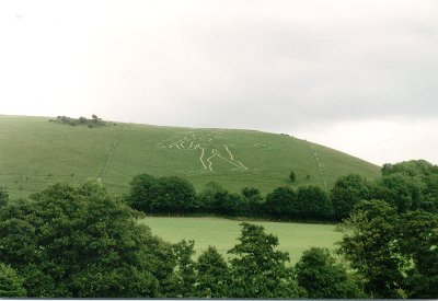 Cerne Giant View From Ground Level