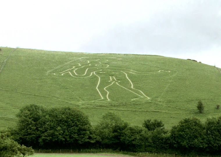 Cerne Giant View From Ground Level