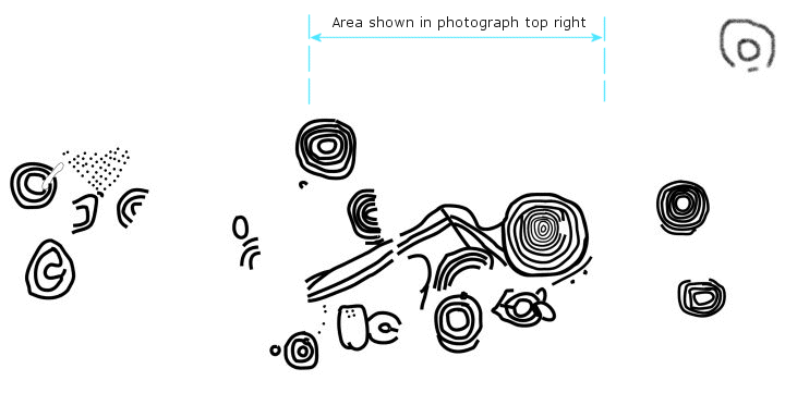 Copt Howe - Plan Of The Carvings