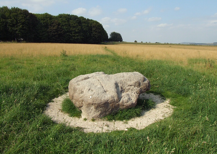 The Cuckoo Stone looking north