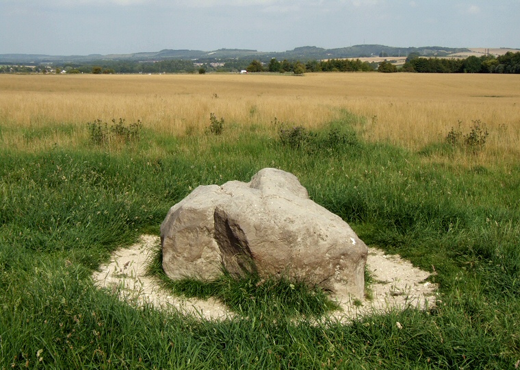 Looking east towards Woodhenge