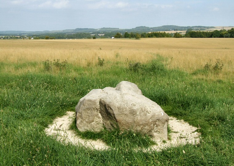 Looking east towards Woodhenge