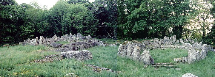 Din Lligwy Walled Settlement Huts