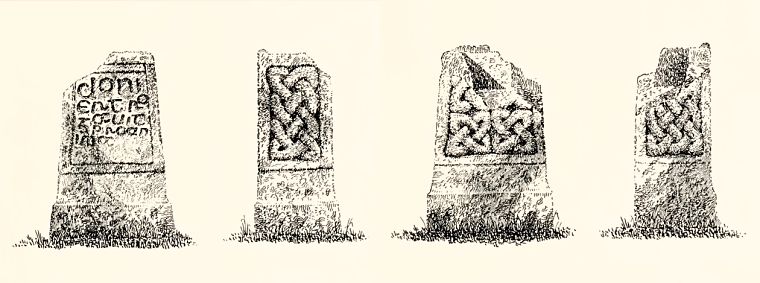Langdon's plan of King Doniert's Stone