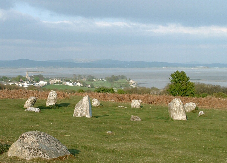 Sunbrick or Birkrigg Druid's Circle looking northeast