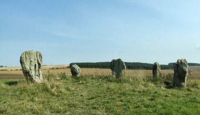 View of Duddo looking towards the east