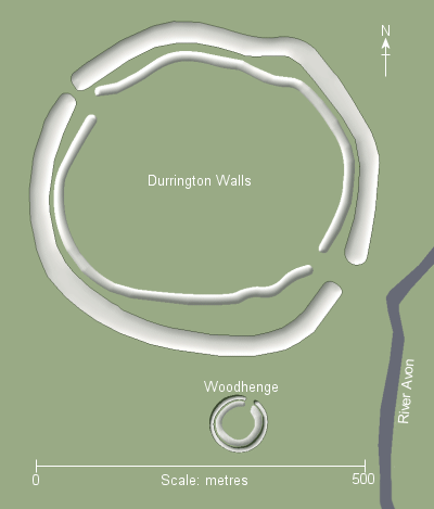 Durrington Walls plan