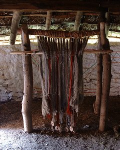 Flag Fen - Weaving Frame