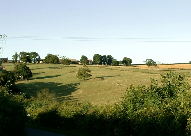 Site of Fordington Medieval Viaalge and possible round barrows