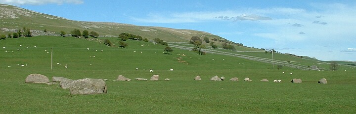 Gamelands Stone Circle - Looking Northeast