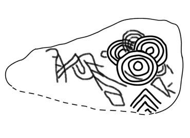 Glassonby Carved Rock Plan