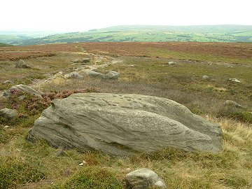 Green Crag Slack Carved Rock