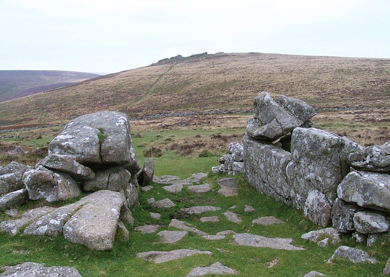 Grimspound Entrance