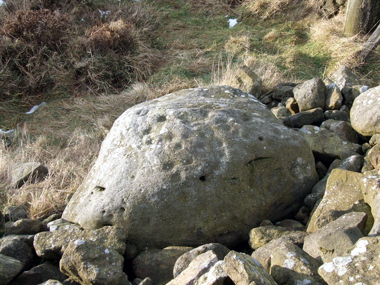 Holy Moor carved rock