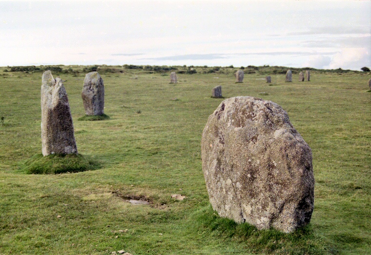 The Hurlers - stones of the centre circle
