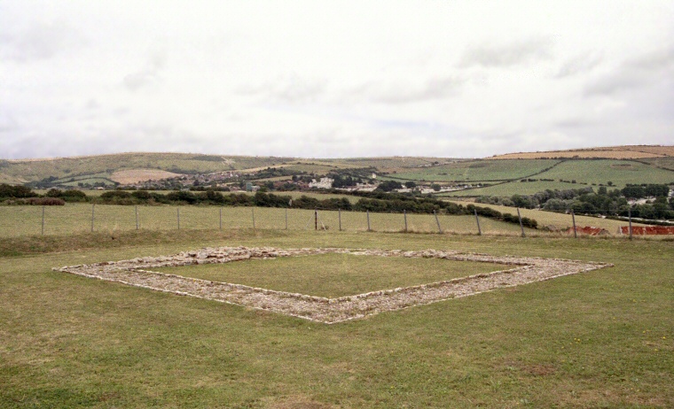 View of Jordan Hill Roman Temple