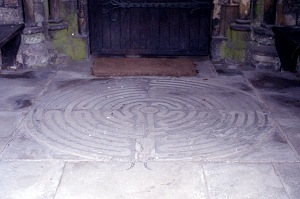 Copy of Julian's Bower in the church porch