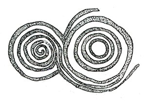 Little Meg - Plan of the carving