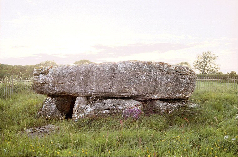 Lligwy - View of the tomb from the north east