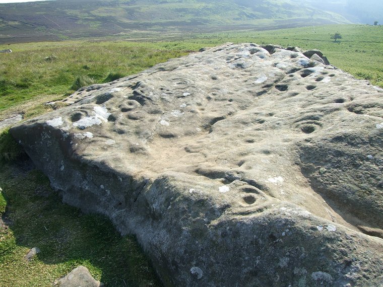 Lordenshaw - View of the top of the rock