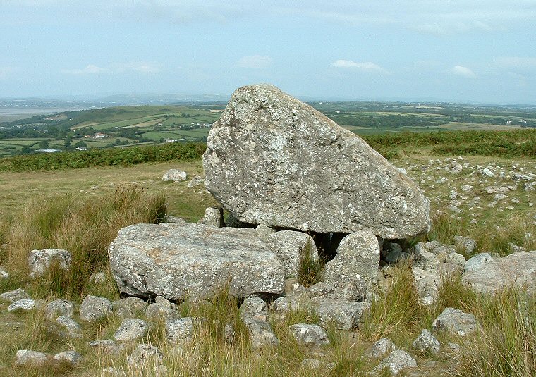 Maen Cetty looking northeast