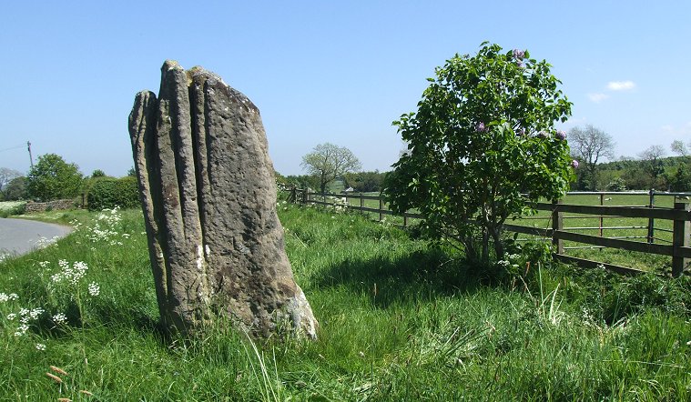 The Matfen Stone looking east