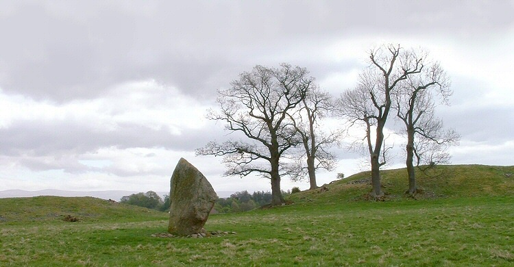 Mayburgh Henge - Standing Stone and Entrance