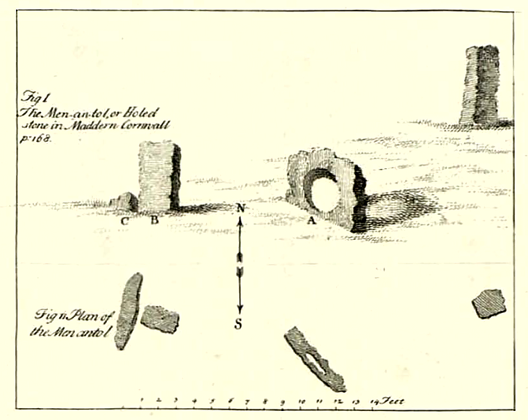 Men An Tol Standing Stones And Portal Stone Northwest Of Penzance Men An Tol Standing Stones And Portal Stone Northwest Of Penzance