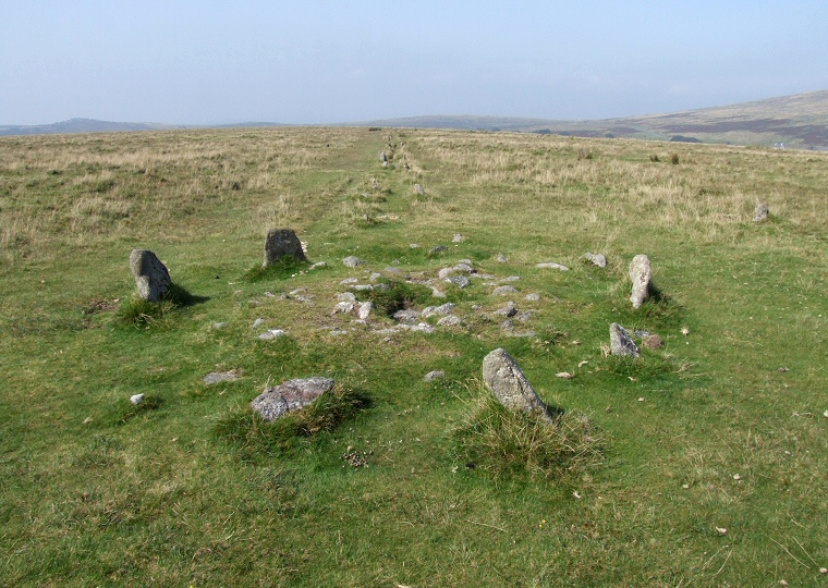 Merrivale cairn circle