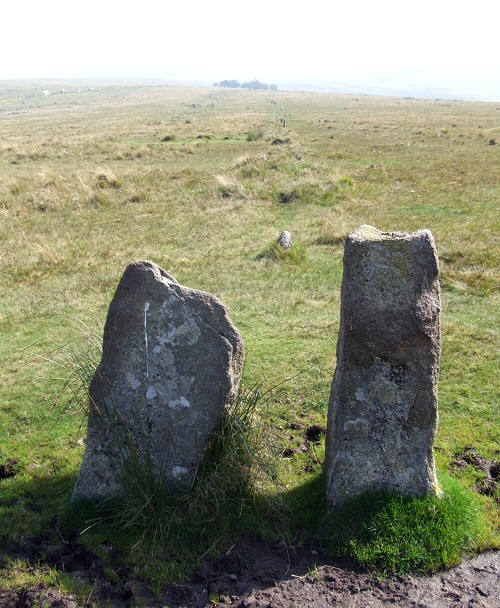 Merrivale - Western end of the southern row