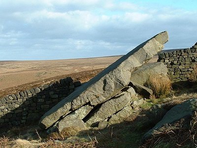 The Neb Stone - looking east
