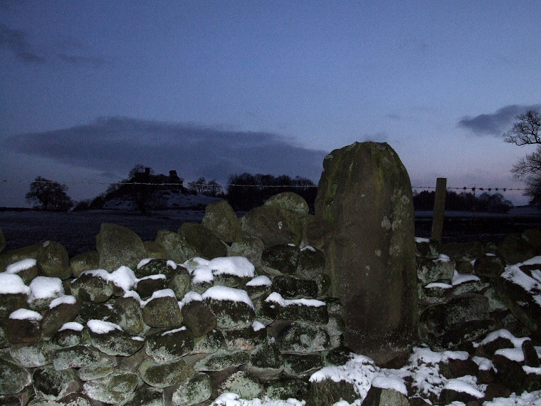 Nine Stone Close - One of the missing stones from the circle