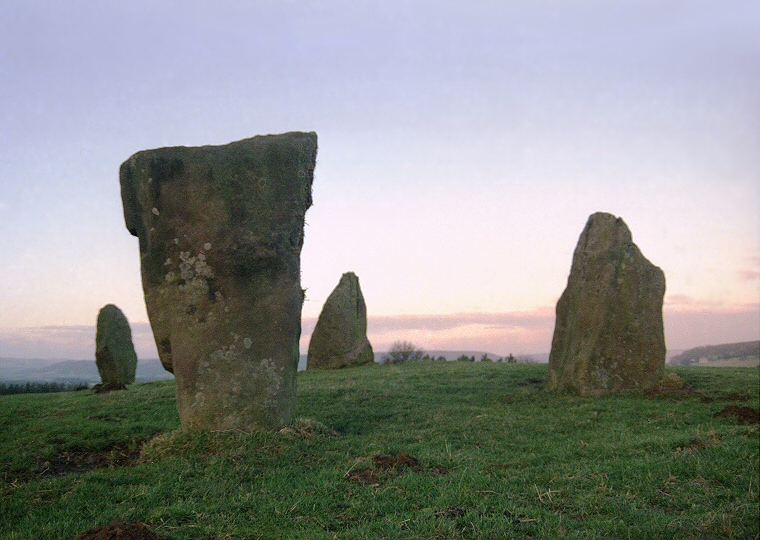 Nine Stone Close looking north