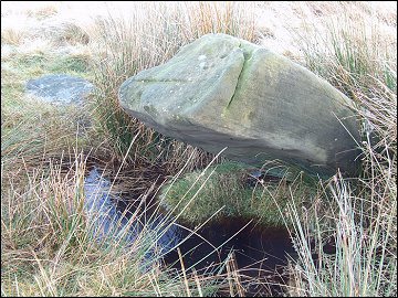 Leaning stone