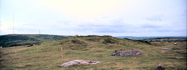 Rillaton Barrow - looking southeast
