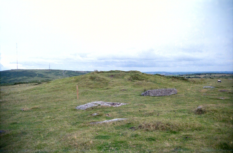 Rillaton Barrow - looking southeast