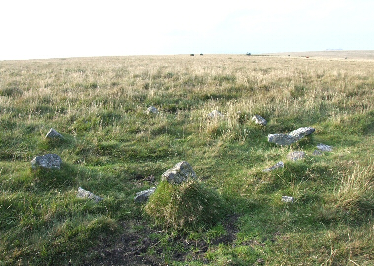 Cairn on the south-western side of Ringmoor Down