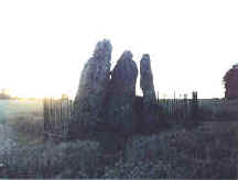 Rollright - Whispering Knights at sunset