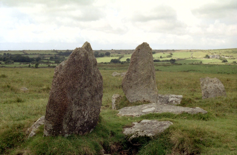 Stannon Circle - stones of the southwest of the circle