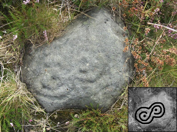Brow Moor stone 1p